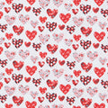 Garden of Love Favorites - Pattern Hearts White 2 Yard Cut