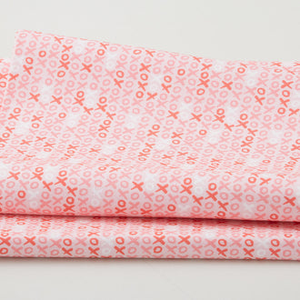 Garden of Love Favorites - XOXO Pink 2 Yard Cut