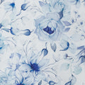 Bluetiful Bliss Favorites - Large Floral White 2 Yard Cut