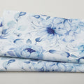 Bluetiful Bliss Favorites - Large Floral White 2 Yard Cut