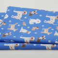 Sit Stay Love Favorites - Patient Pups Blue 2 Yard Cut