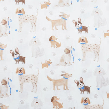 Sit Stay Love Favorites - Patient Pups White 2 Yard Cut