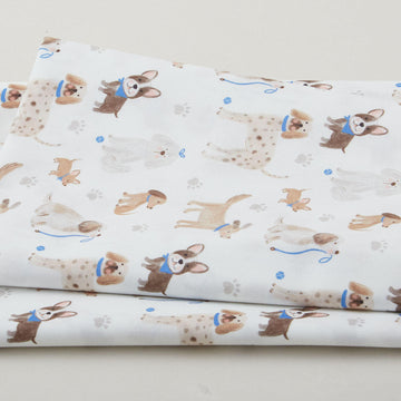 Sit Stay Love Favorites - Patient Pups White 2 Yard Cut