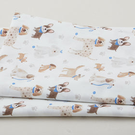 Sit Stay Love Favorites - Patient Pups White 2 Yard Cut