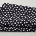 Sit Stay Love Favorites - Paws Black 2 Yard Cut