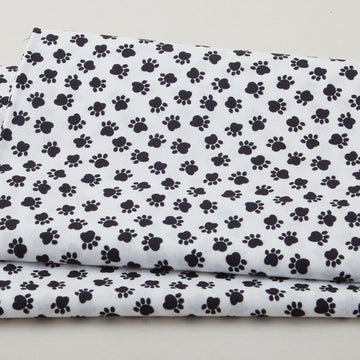 Sit Stay Love Favorites - Paws White 2 Yard Cut
