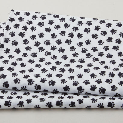 Sit Stay Love Favorites - Paws White 2 Yard Cut