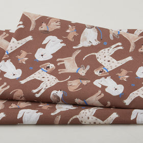 Sit Stay Love Favorites - Pup Toss Brown 2 Yard Cut