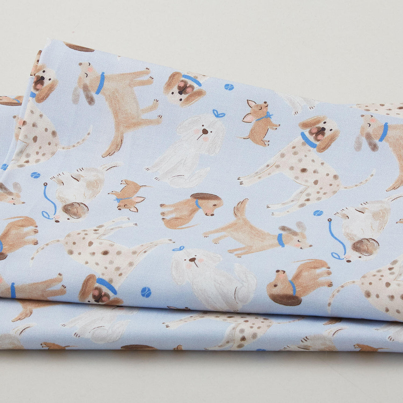 Sit Stay Love Favorites - Pup Toss Blue 2 Yard Cut