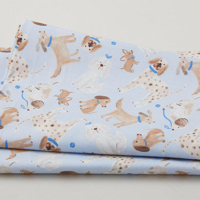 Sit Stay Love Favorites - Pup Toss Blue 2 Yard Cut