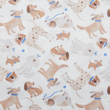 Sit Stay Love Favorites - Pup Toss White 2 Yard Cut
