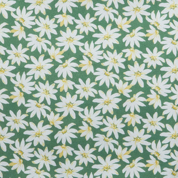 Meadow Breeze Favorites - Daisies Green 2 Yard Cut