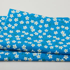 Meadow Breeze Favorites - Flower Toss Blue 2 Yard Cut