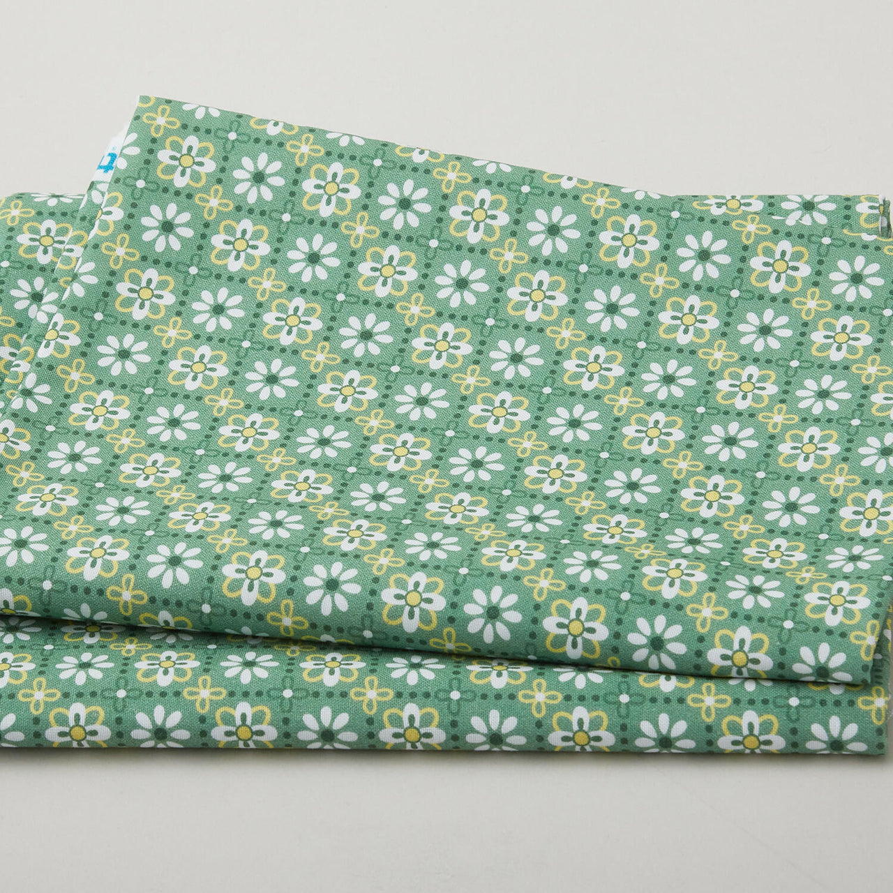 Meadow Breeze Favorites - Flower Stripe Green 2 Yard Cut