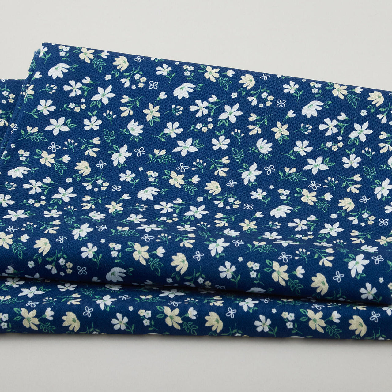 Meadow Breeze Favorites - Tiny Flowers Navy 2 Yard Cut