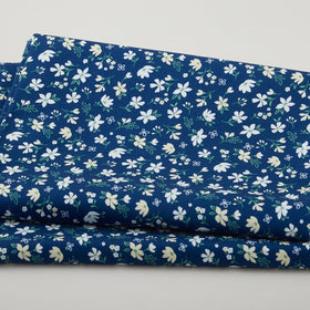 Meadow Breeze Favorites - Tiny Flowers Navy 2 Yard Cut