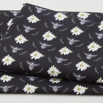 Beez & Honey Favorites - Set Bees Black 2 Yard Cut