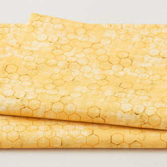 Beez & Honey Favorites - Honeycomb Yellow 2 Yard Cut