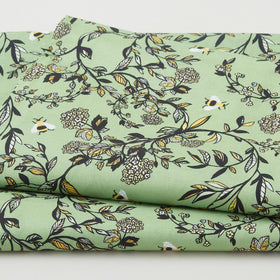 Beez & Honey Favorites - Floral Green 2 Yard Cut