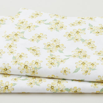 Beez & Honey Favorites - Flower Bouquets White 2 Yard Cut