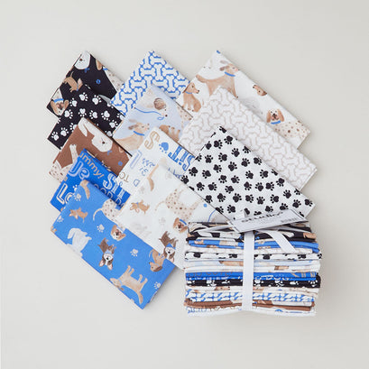 Sit Stay Love Favorites Fat Quarter Bundle - 12 Piece