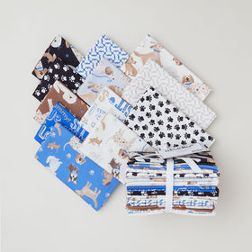 Sit Stay Love Favorites Fat Quarter Bundle - 12 Piece