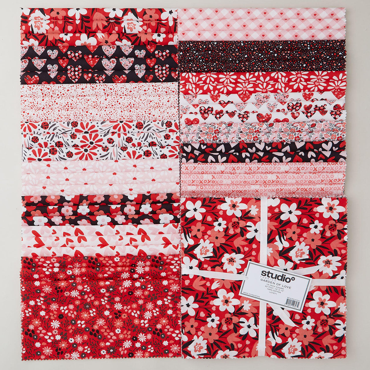 Garden of Love Favorites 10" Squares