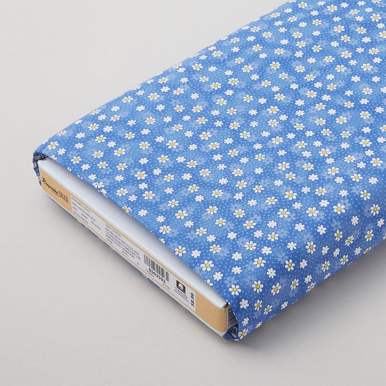 Daisy Delight IV - Daisy Dots Blue 8 Yard Bolt