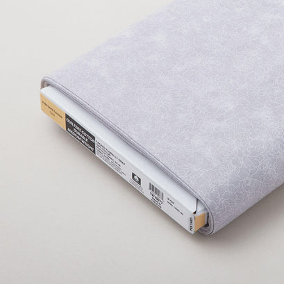 Sundrenched - Floral Sketch Sweet Gray 8 Yard Bolt
