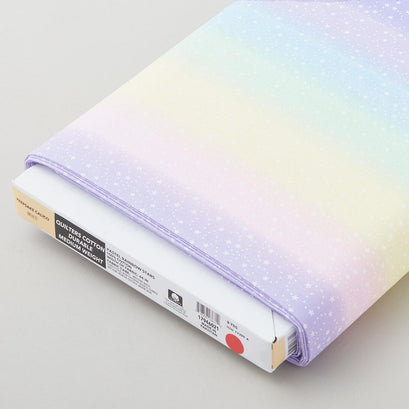 Follow A Rainbow - Pastel Rainbow Stripe 8 Yard Bolt