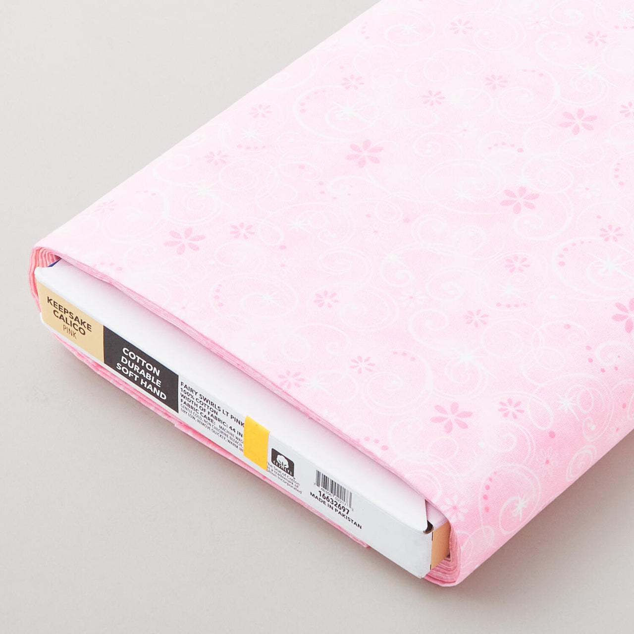 Make Believe - Flowers and Swirls Pink 8 Yard Bolt