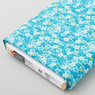 Mia - Ditsy Floral Aqua 8 Yard Bolt