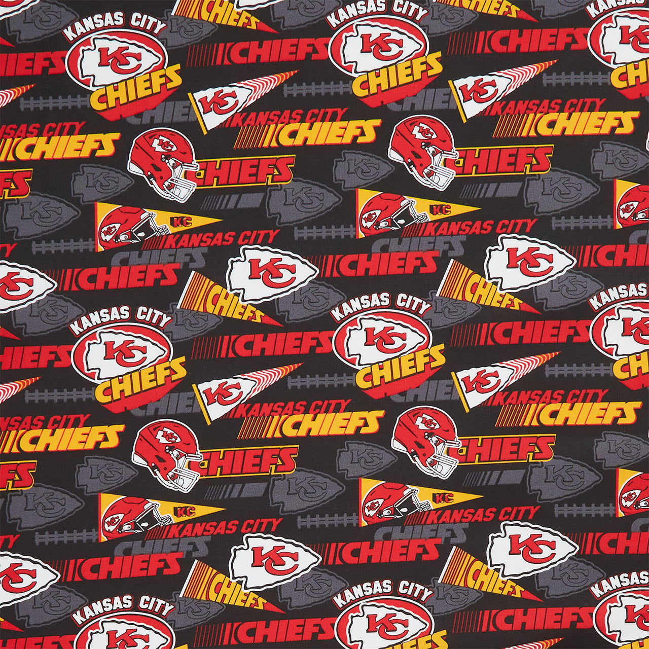 NFL - Kansas City Chiefs Black Red Yardage