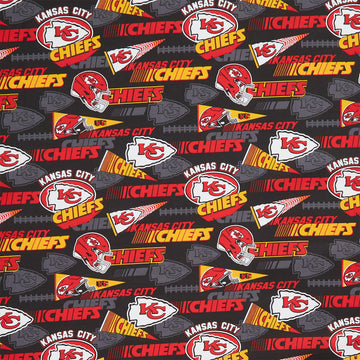 NFL - Kansas City Chiefs Black Red Yardage