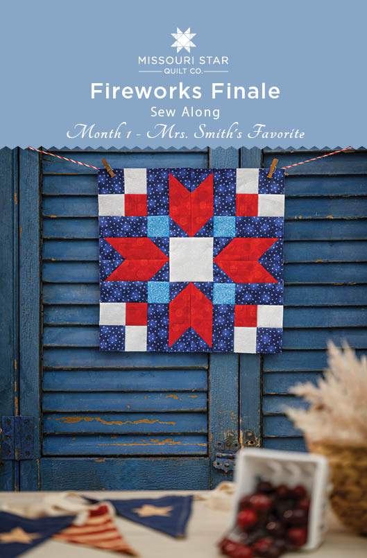 Fireworks Finale Sew Along - Month 1 Free Quilt Pattern