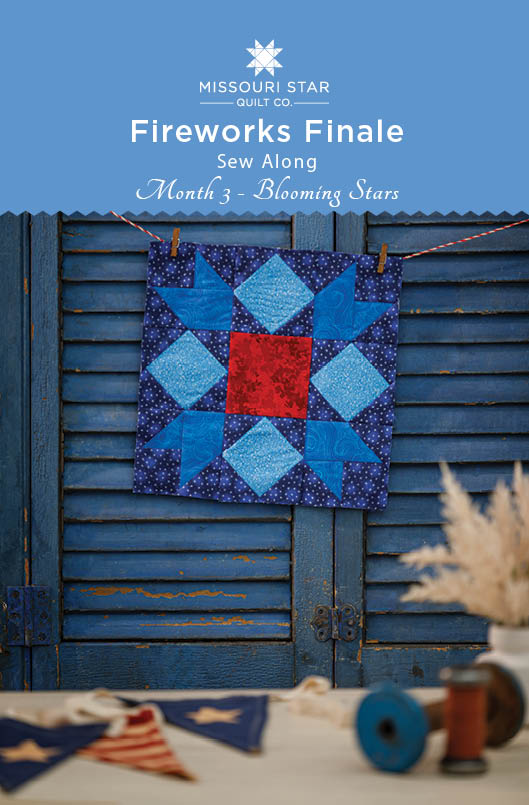 Fireworks Finale Sew Along - Month 3 Free Quilt Pattern