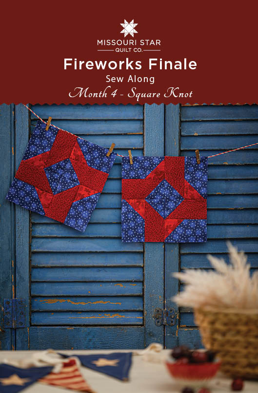 Fireworks Finale Sew Along - Month 4 Free Quilt Pattern