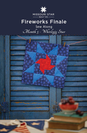 Fireworks Finale Sew Along - Month 5 Free Quilt Pattern