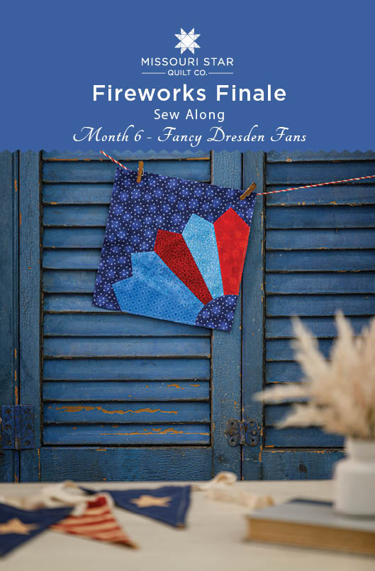 Fireworks Finale Sew Along - Month 6B Free Quilt Pattern