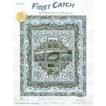 First Catch Throw Free Quilt Pattern