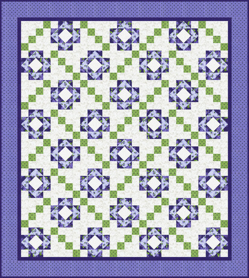 Floret Free Quilt Pattern by Ariga Mahmoudlou