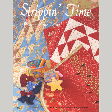 Patriotic Table Topper Patterns Strippin' Time Book