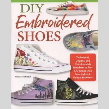 DIY Embroidered Shoes Book