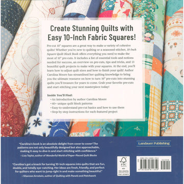 The 10-Inch Square Quilt Block Book