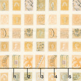 Eclectic Elements - Palette Stamps Yellow Yardage
