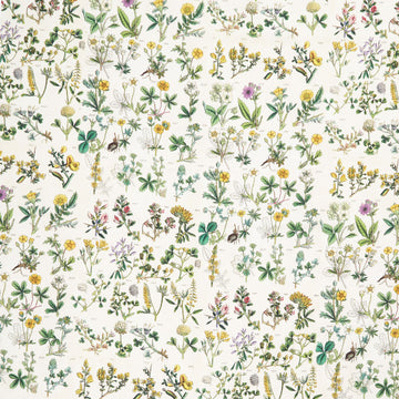 Eclectic Elements - Palette Botanical Yellow Yardage