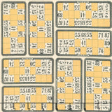 Eclectic Elements - Palette Numbers Yellow Yardage