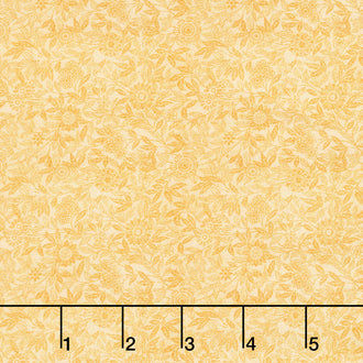 Eclectic Elements - Palette Tiny Print Yellow Yardage