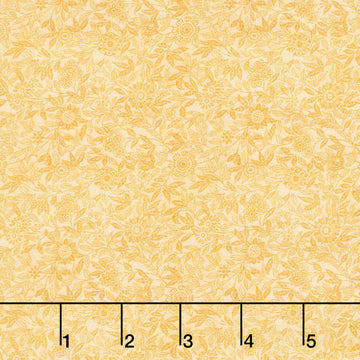 Eclectic Elements - Palette Tiny Print Yellow Yardage