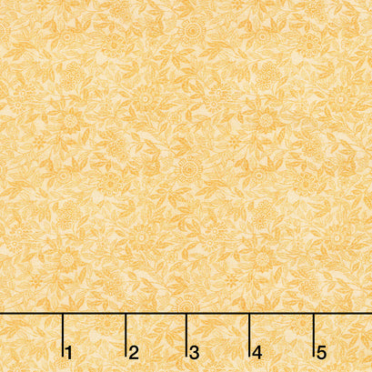Eclectic Elements - Palette Tiny Print Yellow Yardage